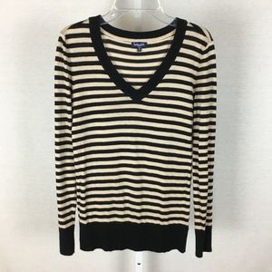Splendid cashmere blend stripe sweater